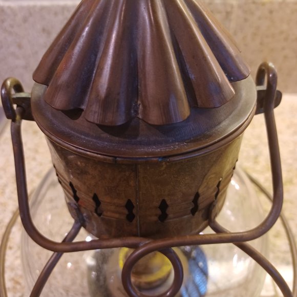 Brass Vintage Lantern - Picture 2 of 5